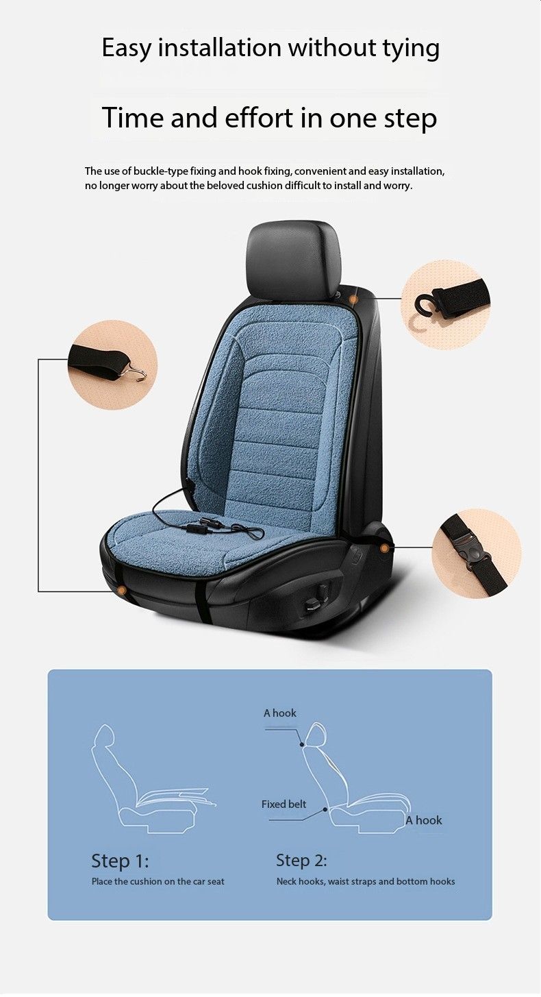 Cover Heating Winter Heated Car Warmer 12V Seat Cushion For Back And Seats_autovado.com
