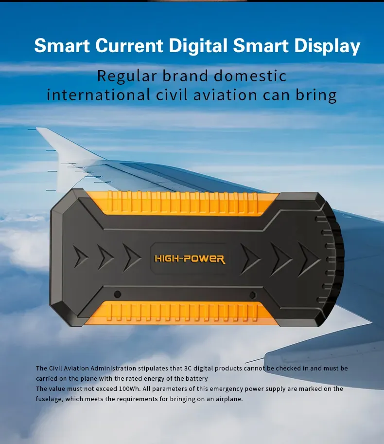 Factory Supply Car Jump Starter 12V Auto Battery Power Bank 88000mAh Mobile Phone Rescue Energy Storage Vehicle Tools_autovado.com