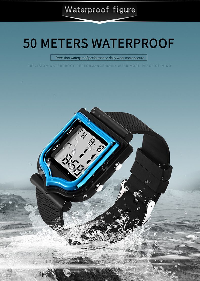 Sports Electronic Watch Luminous Waterproof Running Men's Watch Men's Fashion Watch_autovado.com