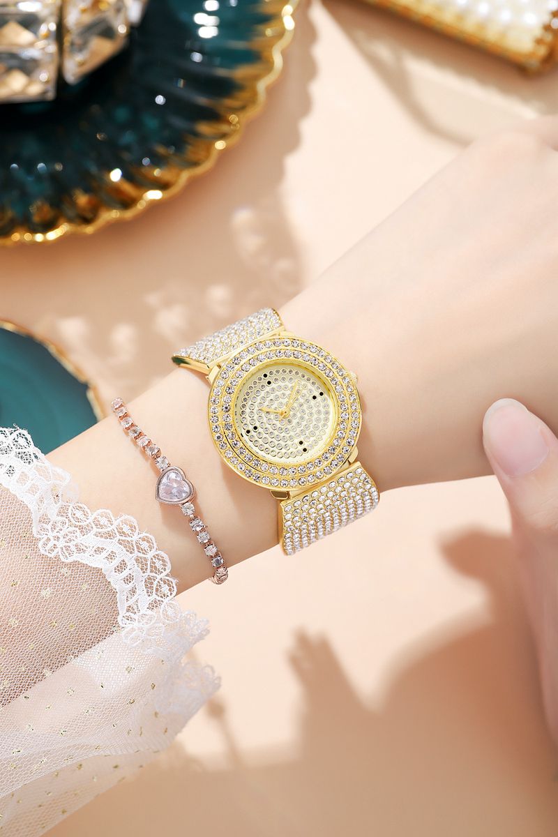simple rhinestone gypsophila ladies watch fashion quartz luxury ladies watch manufacturers on behalf of the hair_autovado.com