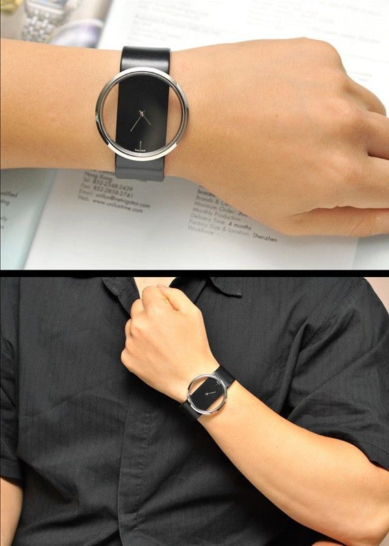 Simple Transparent Women's Watch Creative Hollow Couple Watch Belt Women's Watch Fashionable Unisex Watch_autovado.com