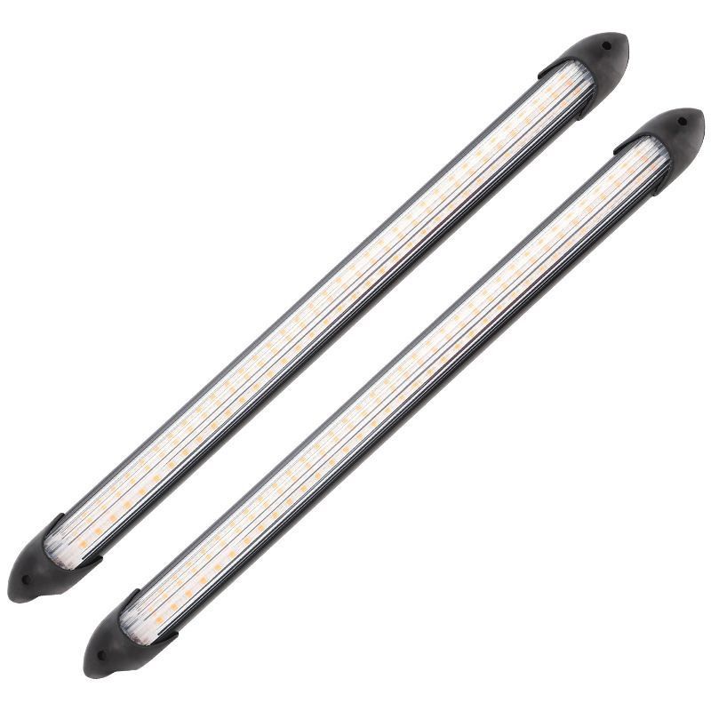 Start Scanning New Car Dual Color Flowing Turn Signal Modified High Brightness LED Daytime Running Lights_autovado.com