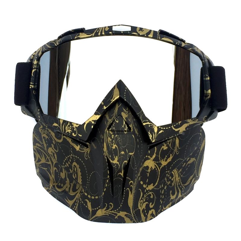 Face Shield Off-Road Motorcycle Racing Outdoor Riding Glasses Ski Goggles_autovado.com
