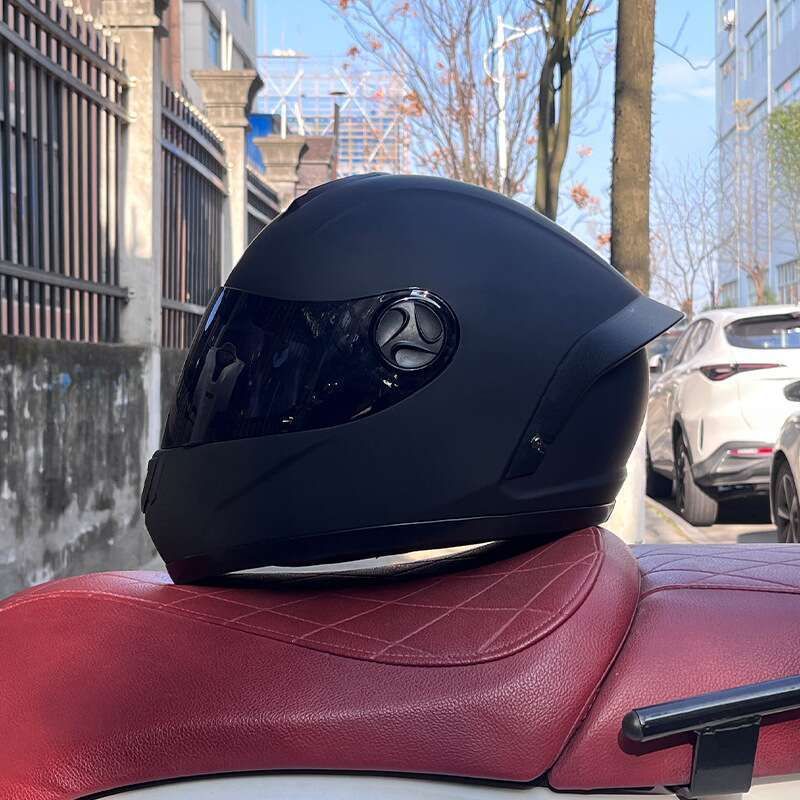 3C Certified National Standard Motorcycle Helmet, Full Helmet For Men Women, Winter Warmth And Safety, Seasons, Knight_autovado.com