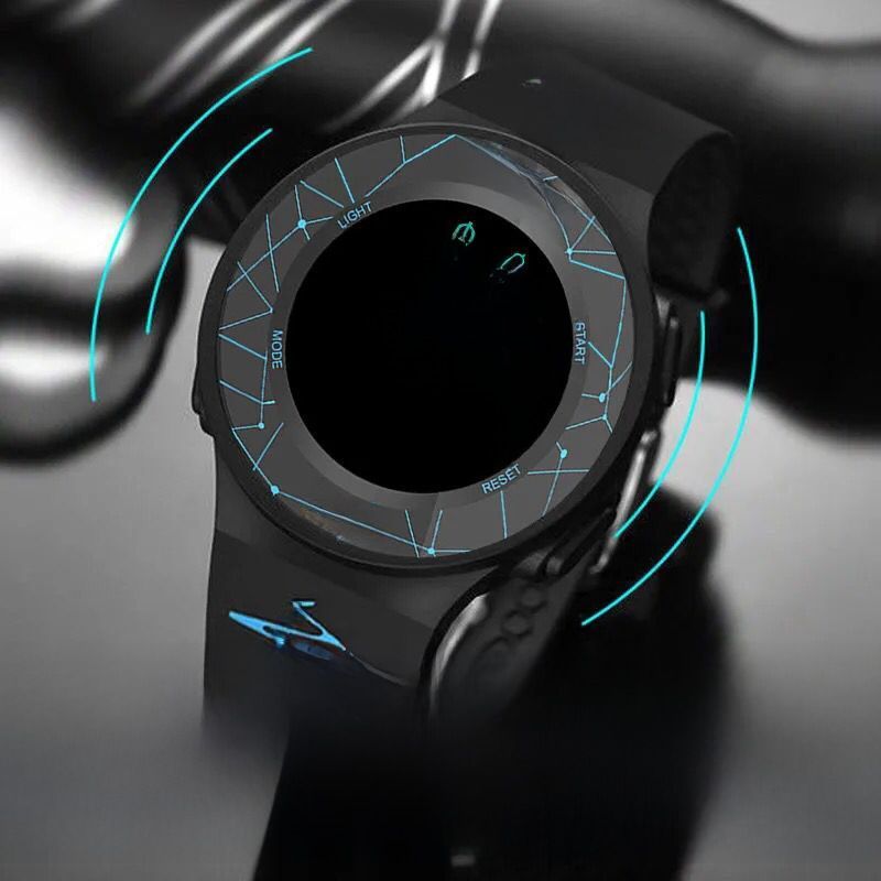 Waterproof Luminous Electronic Watch Men's Trendy Female Student Teenager Multifunctional Sports Watch Shake Face _autovado.com