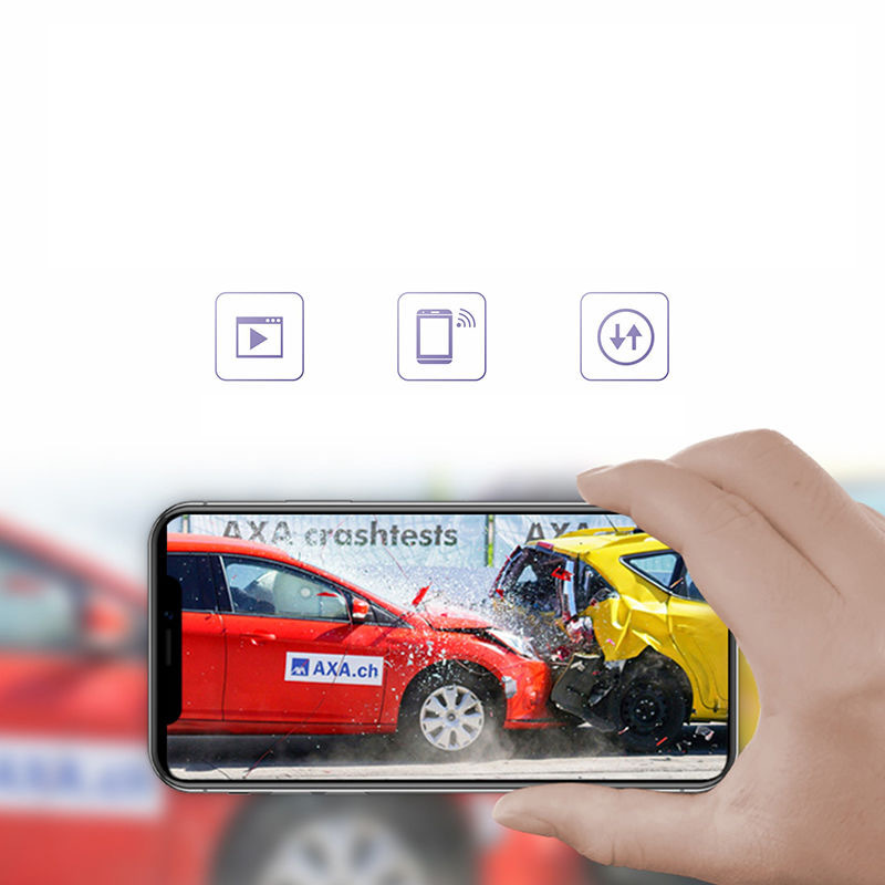 Hidden Driving Recorder Hd Night Vision 1080Pwifi Mobile Phone Interconnection Parking Monitoring Car Dvr_autovado.com