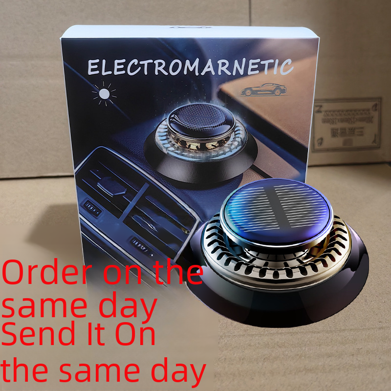 Solar car aromatherapy device car fragrance Water ornament_autovado.com