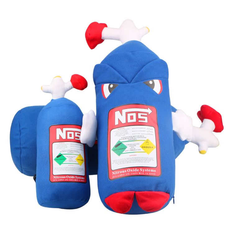 Cross-border hot-selling car supplies pillow waist cushion headrest NOS nitrogen bottle modified pillow headrest waist pillow_autovado.com