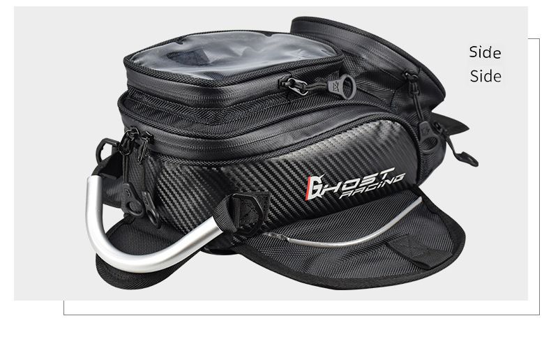 Motorcycle Magnet Bag Touch Navigation Fuel Bag Dustproof Bag Motorcycle Fuel Bag Knight Satchel Waist Bag Equipment_autovado.com