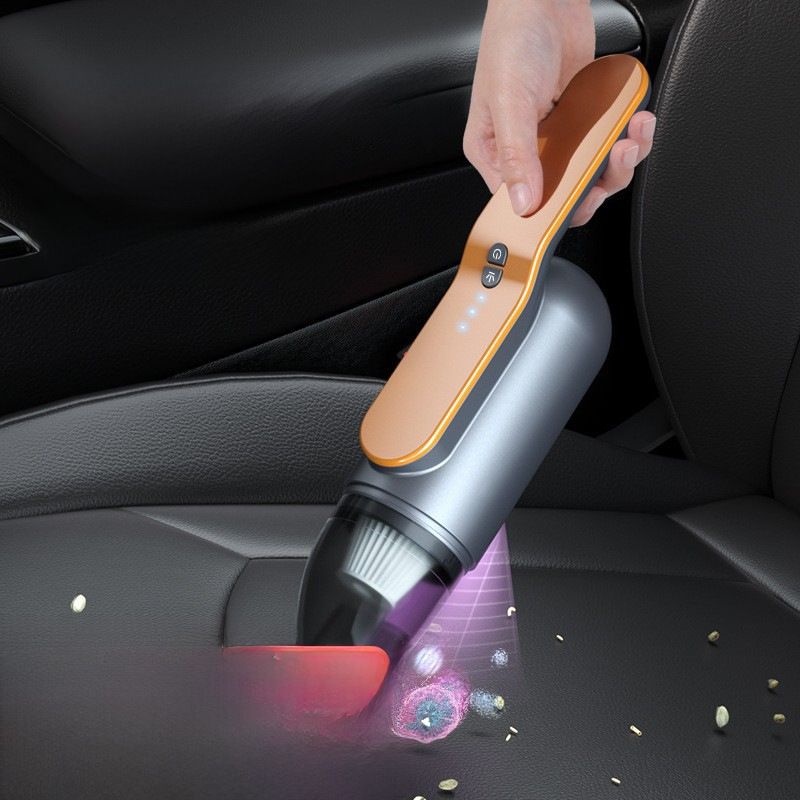 Car vacuum cleaner wireless charging handheld mini car home pet multi-functional portable large suction vacuum cleaner_autovado.com