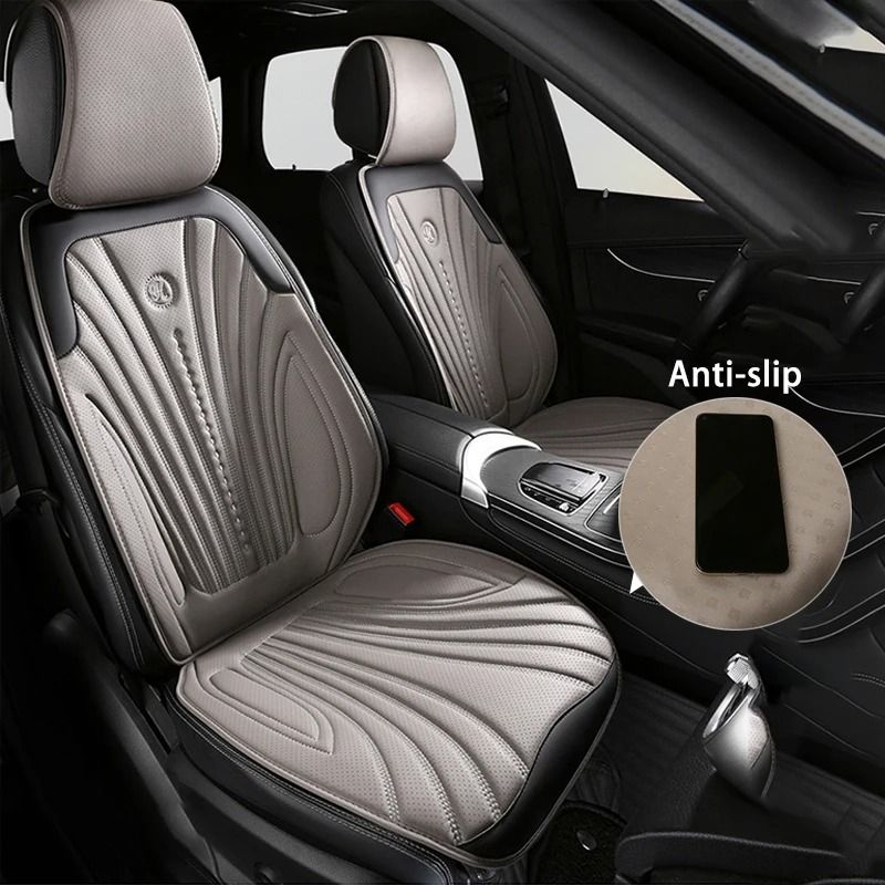Full Set Cover Universal Four Season Suede Car Seat Cushion Protector Mat Backrest Auto Interior Pad Fit For Most Cars_autovado.com