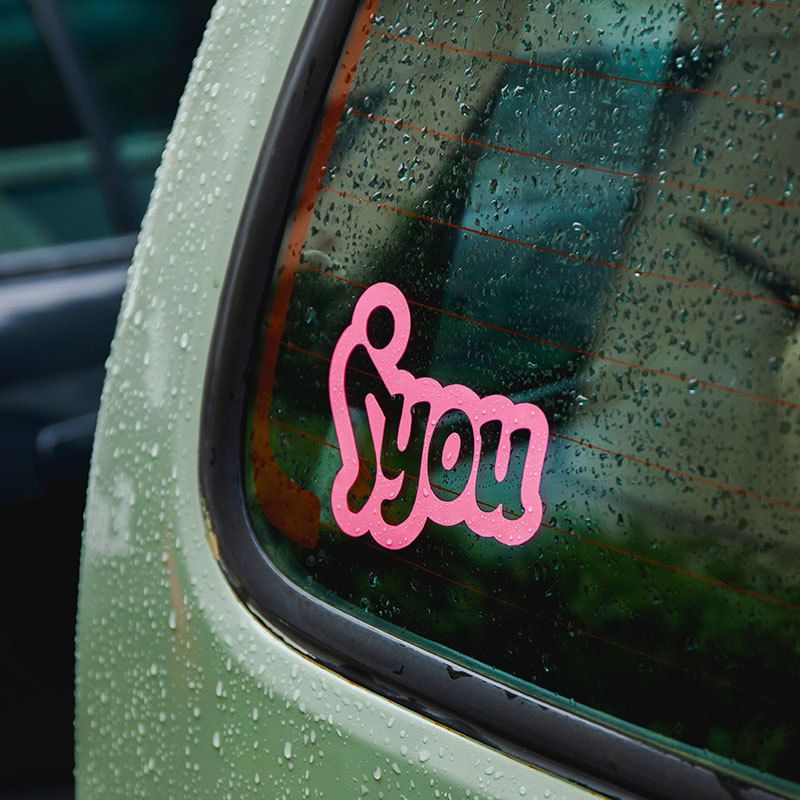 Car Fun And Funny, Internet Celebrity Personality Decoration Window Covering Scratches, Car Body Stickers, Electric_autovado.com