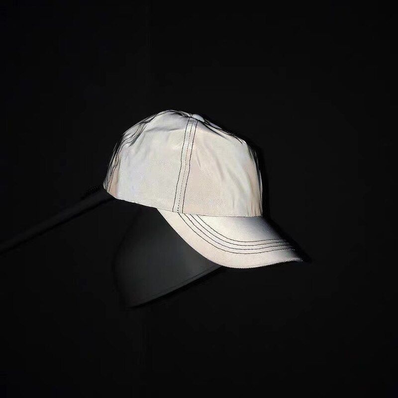 Hot Sale New Outdoor Sports Snapback Cap Club Party Sier Luminous Fishing Caps Man Woman Adult Reflective Baseball Hat_autovado.com