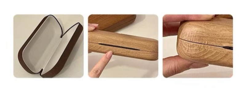 Unisex Vintage portable high-grade sunglasses glasses case ins windproof glasses storage box_autovado.com