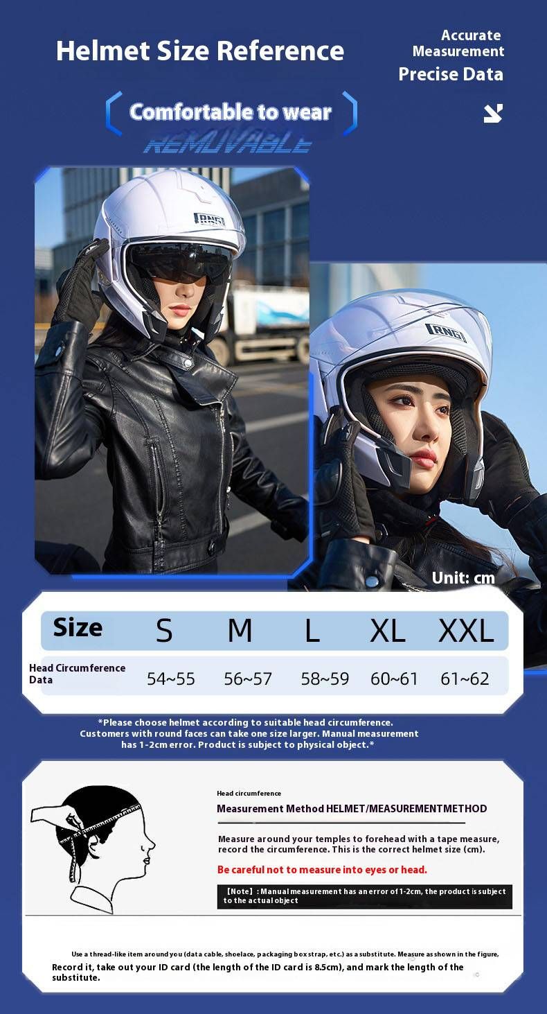 3C Certified Motorcycle Bluetooth Helmet - Lightweight ABS 3/4 Half Helmet For Men & Women, Multi-Color Options With UV-Protective Visors_autovado.com