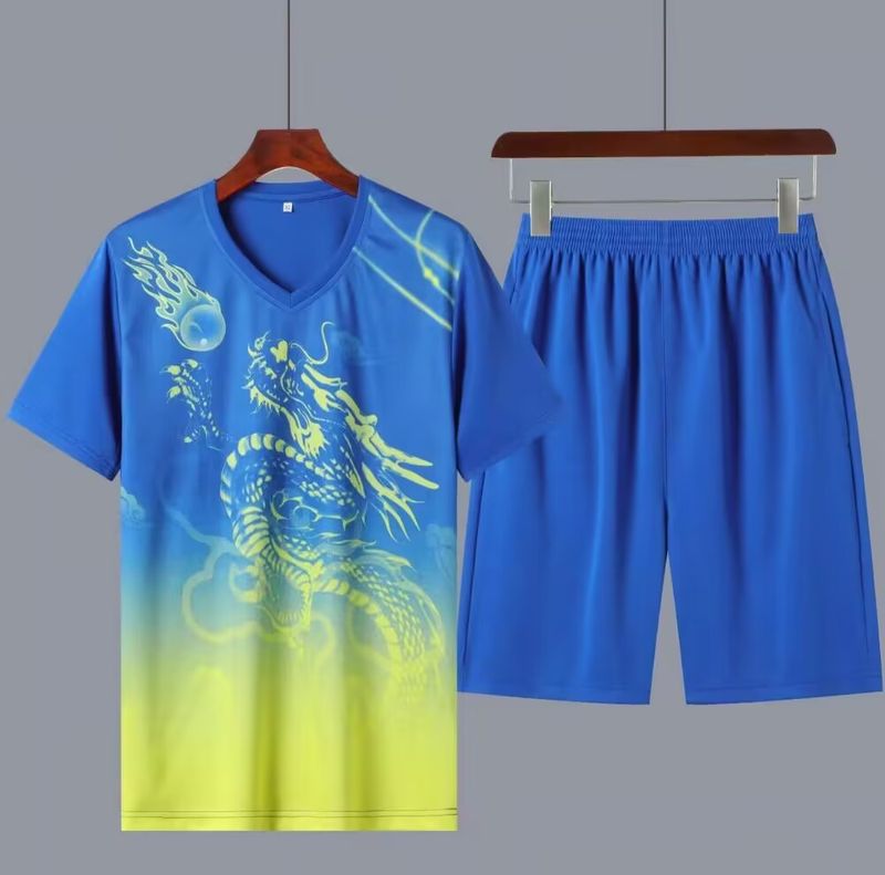 Men's Clothing short-sleeved jerseys men's and women's competition training suits cross-border football suits dragon boat suits team uniforms_autovado.com