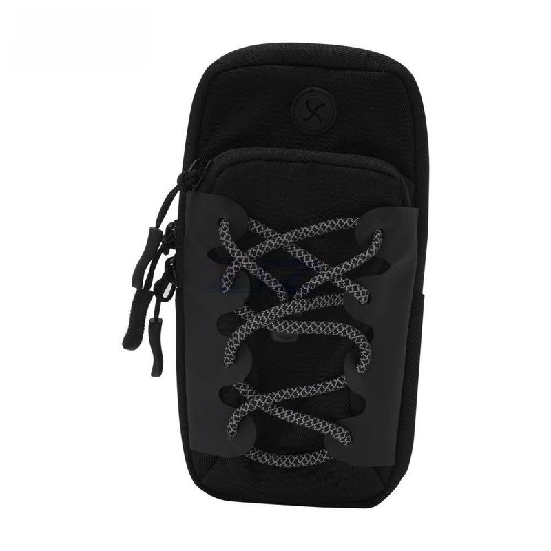Motorcycle Battery Cover Bag - Durable & Water-Resistant Storage Pouch For Off-Road Bikes (200x90x20mm, Black/Grey)_autovado.com