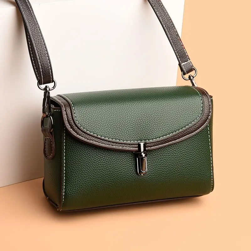 Fashion Crossbody Flap Shoulder Bags Women PU Leather Small Handbag Messenger Purse Vintage Female Clutch_autovado.com