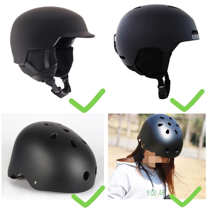 Skiing dirty braid helmet set, internet celebrity same style funny hat, knitted wig headband, hip-hop personality mask_autovado.com