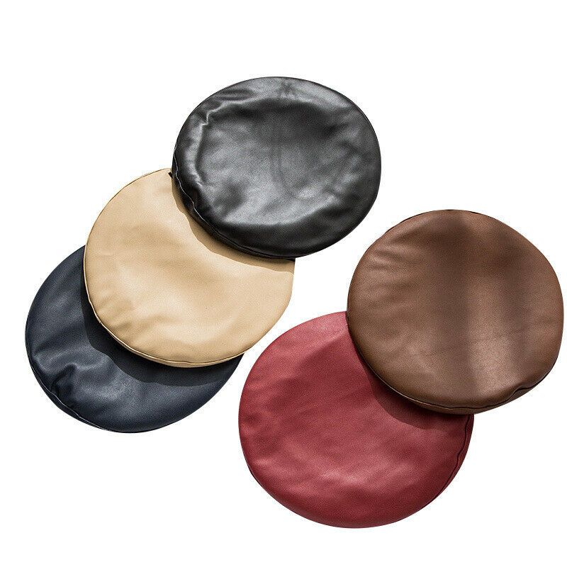 Hot Sale Vintage Women Solid PU Leather Beret French Artist Warm Beanie High Fashion Winter Ski Cap Lady All-Match Hat_autovado.com