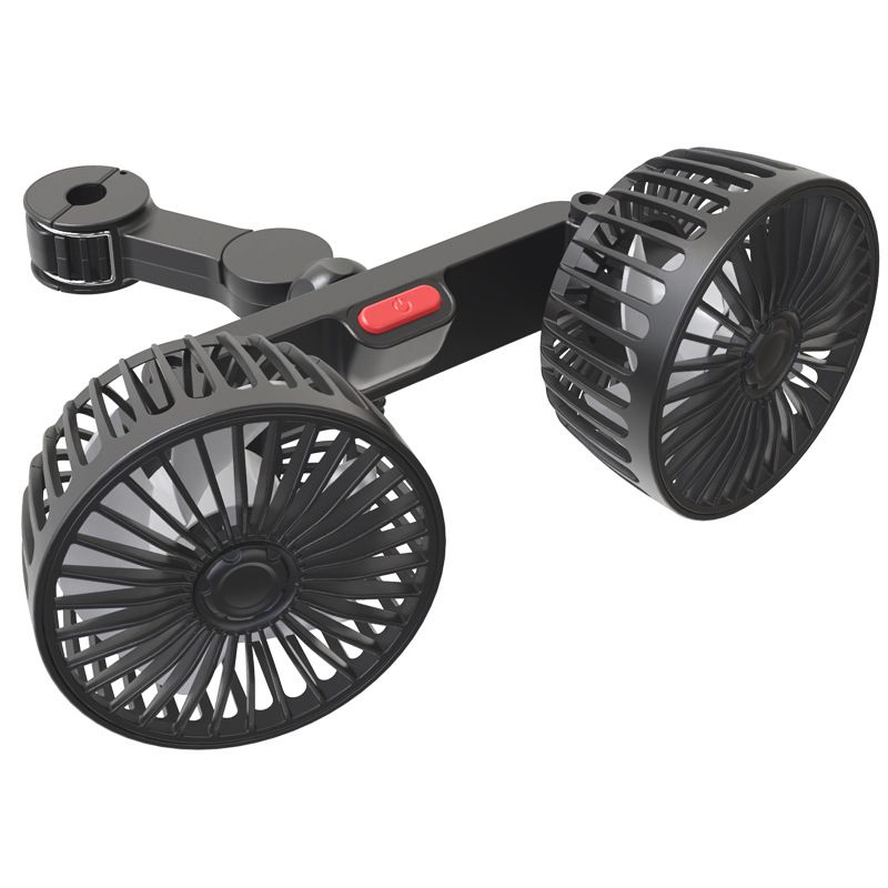F4207 Rear Dual Head Fan USB Car Vehicle Use_autovado.com