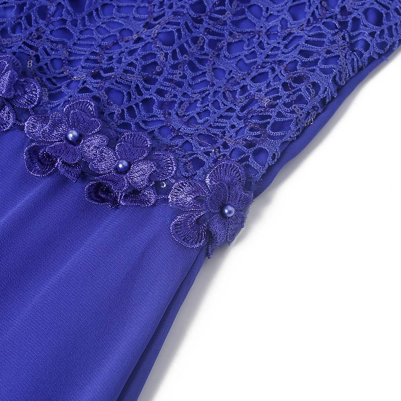 Women's large new lace heavy chiffon dress dress_autovado.com