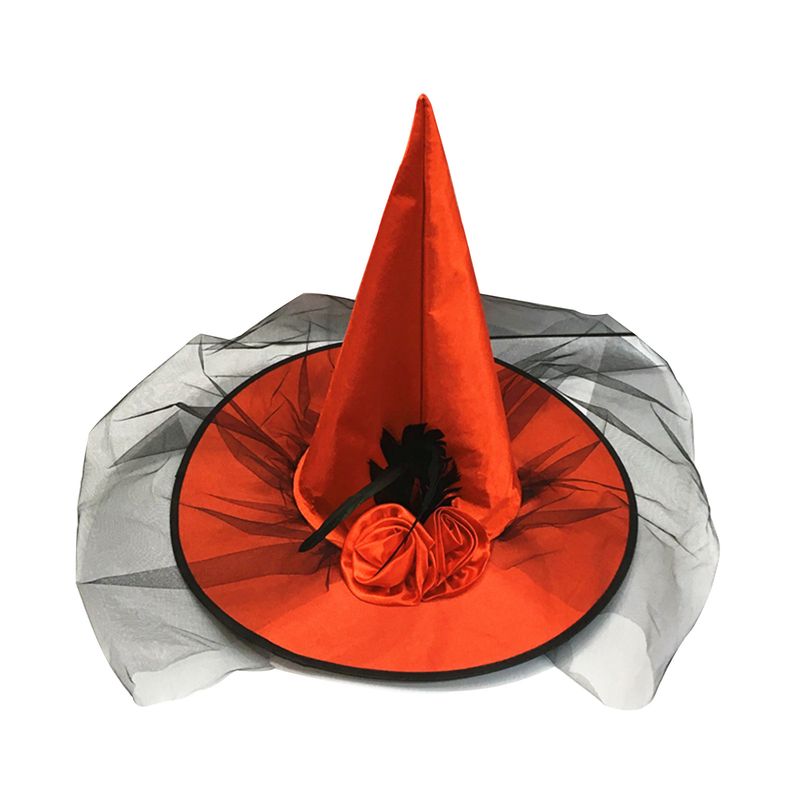 Unisex Halloween hat children adult masquerade dress up witch hat party supplies wizard hat witch hat_autovado.com