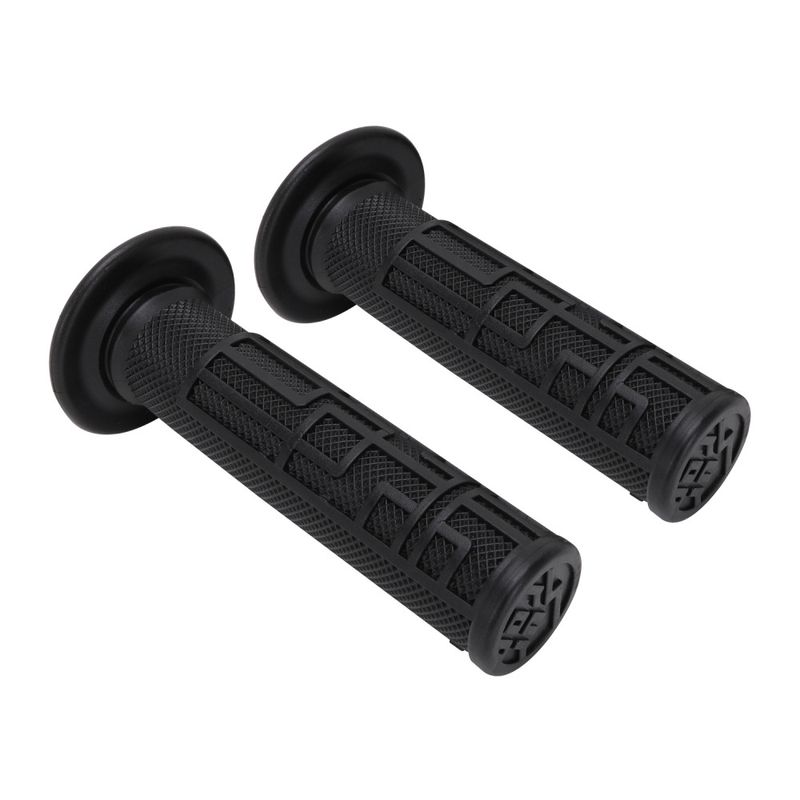Rubber Grip Handlebar Cover For X/S Off-Road E-Bikes - Non-Slip, Shock-Absorbing, Comfortable Ride (Black/Gray, 12x5.3x5.3cm)_autovado.com