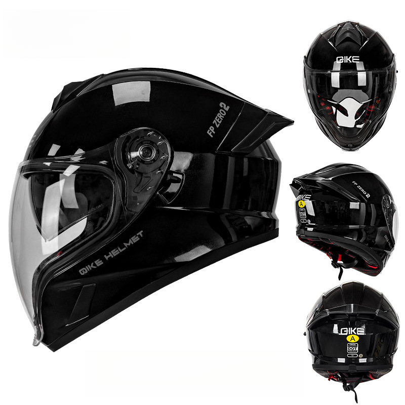 Cycling With Dual Lenses Men Women, Large Tail Wing, 3C Motorcycle Riding, Cool And Personalized Safety Full Helmet For_autovado.com