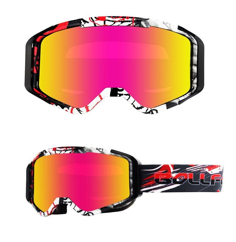 Motorcycle Goggles For Adults – UV Protection, Anti-Fog, Interchangeable Lenses – Off-Road, Motocross, ATV Riding – Lightweight & Durable PC Frame_autovado.com