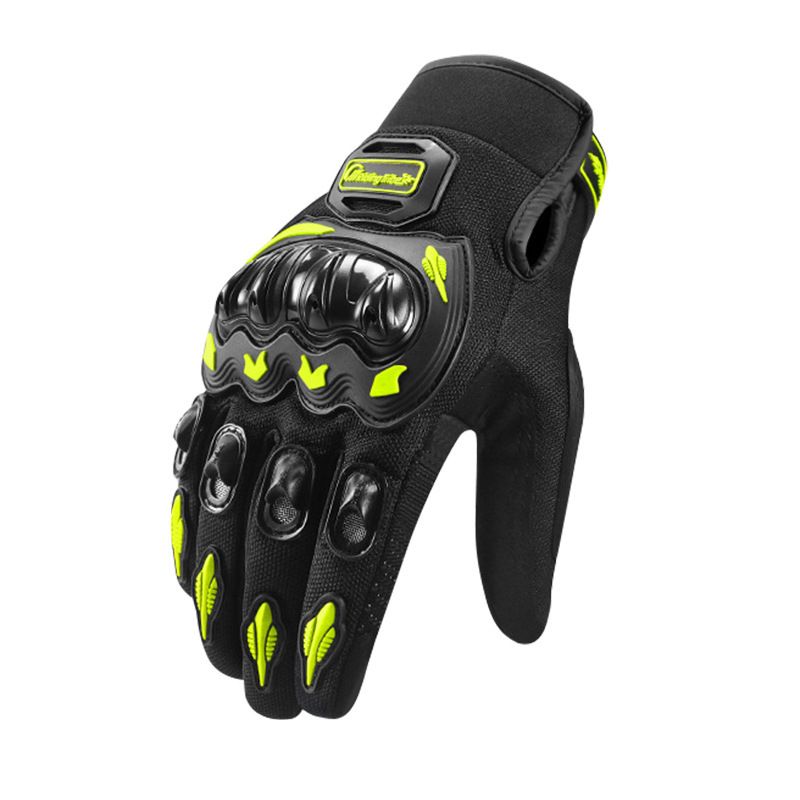 Motorcycle Riding For Men And Women, Anti Fall Electric Road Motorcycle Full Finger Touch Screen, Four Season 3D Gloves_autovado.com