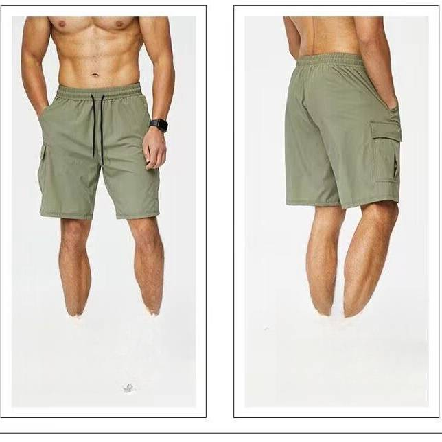 Men's Clothing Casual Workwear Sports Shorts Men's Thin Quick-Drying Running Training Fitness Loose Shorts_autovado.com