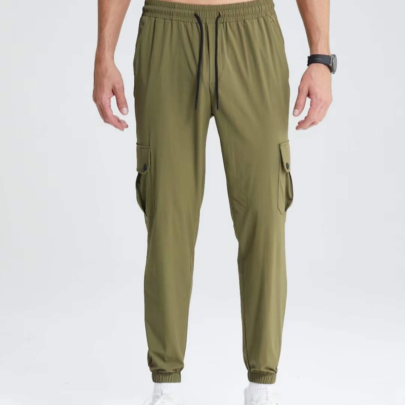 Men's Clothing Sports Trousers Thin Quick-Drying Trousers Running Fitness Training Overalls Outdoor Cycling_autovado.com