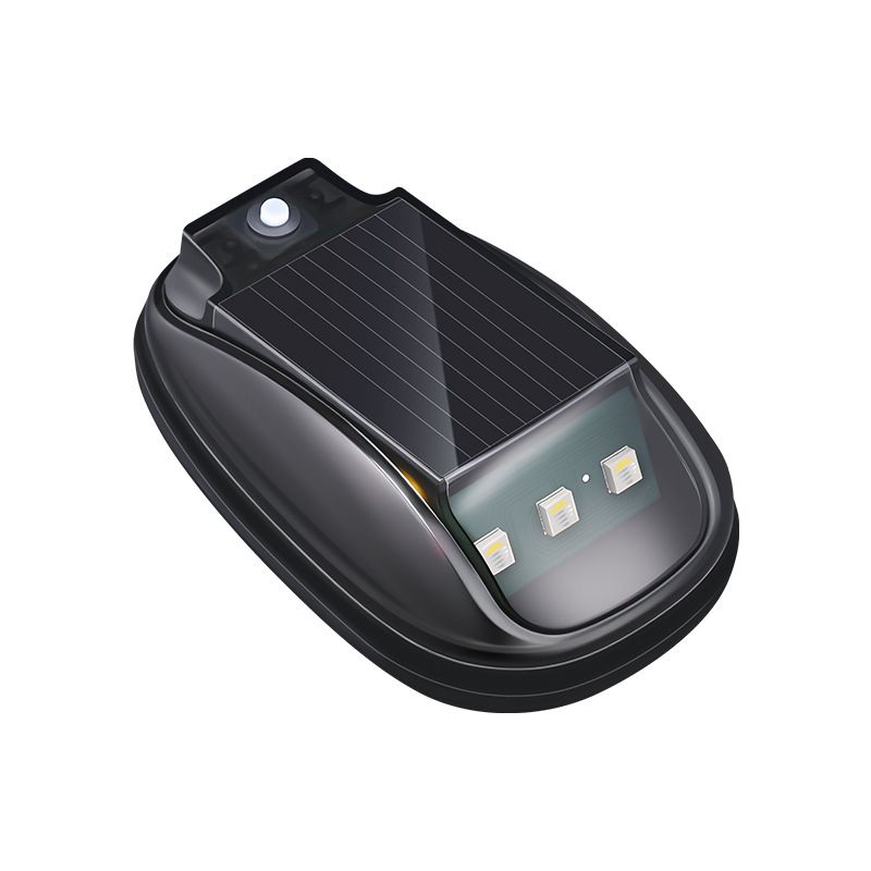 Solar Car LED Flashing Color Roof Mouse Modification No Wiring Remote Control Anti-Collision Warning Light_autovado.com