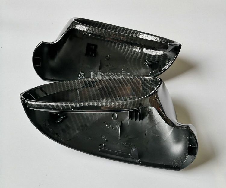 Side Wing Mirror Covers Caps For VW Golf MK5 GTI plus Passat B6 B5.5 for Jetta 5 (Carbon Look) Sharan Variant EOS for VW_autovado.com