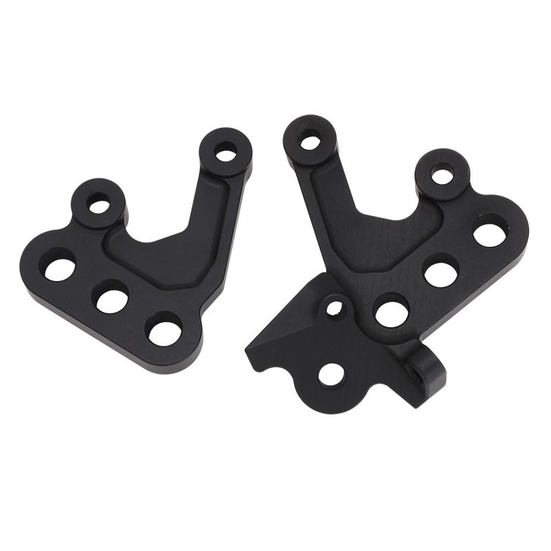 Heavy-Duty Footpeg Bracket For Off-Road Motorcycle - Reinforced Steel Construction, Universal Fit For Dirt Bike & ATV Modifications_autovado.com