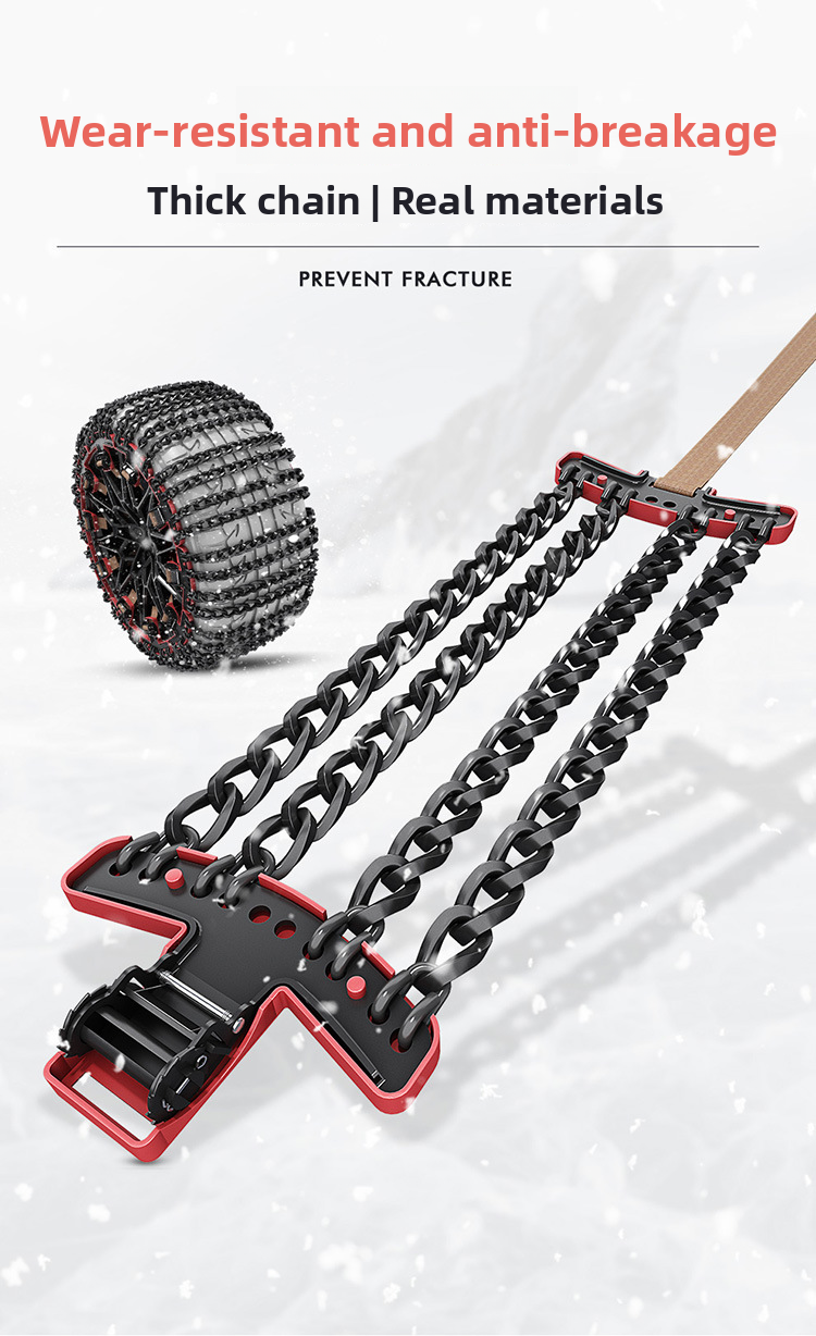 Premium New Cross-Border SUV Off-Road Sedan Universal Car Tire Anti-Slip Chains Factory_autovado.com