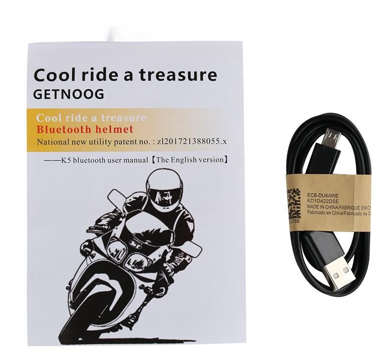 CoolQee Electric Motorcycle Bluetooth Men's Smart Helmet 3000mAh Long Battery Life_autovado.com