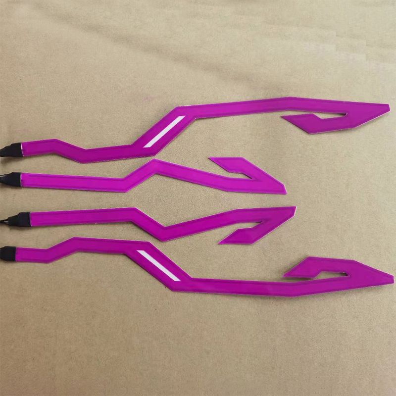 same motorcycle Riding safety LED light strip Motorcycle helmet cold light-emitting_autovado.com