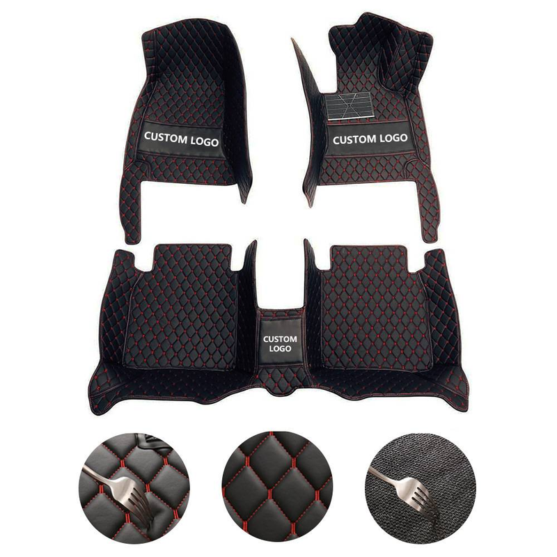 Car Carpet Car Floor Mats Suitable for BMW- i3 i8 series I01 I12 I15 Waterproof Leather Car Mats_autovado.com