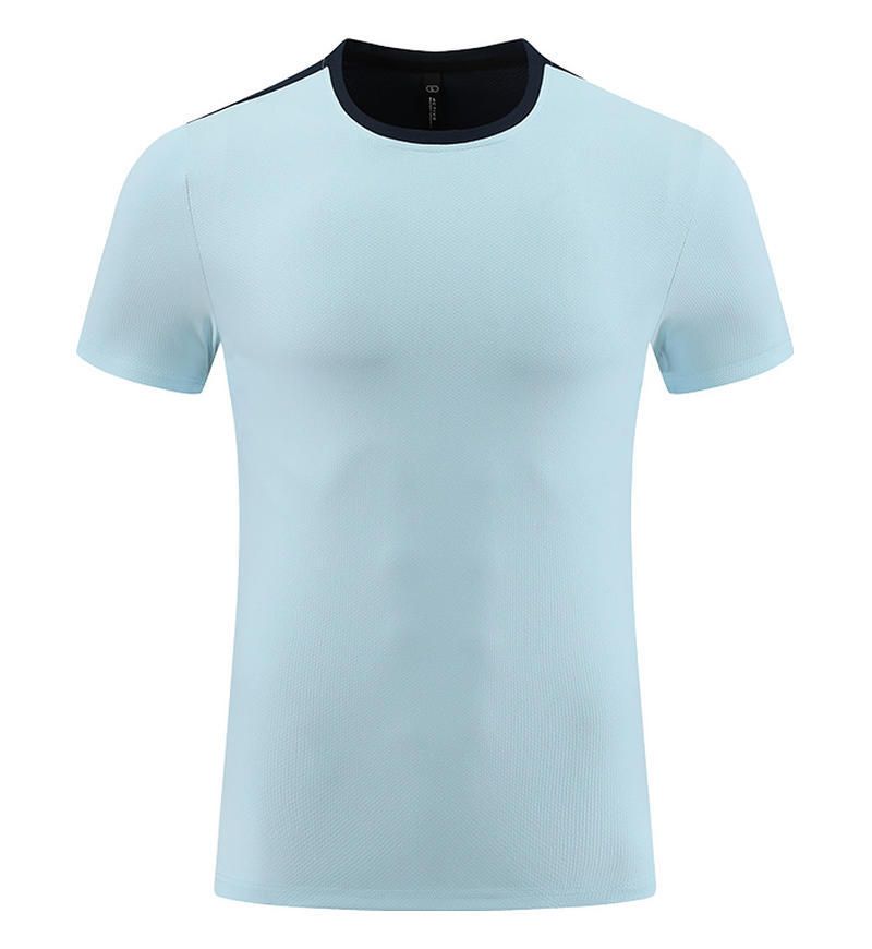 Men's Clothing Sports Short-Sleeved T-Shirts Casual Tops Fitness Training Clothes Quick-Drying Clothes Running_autovado.com