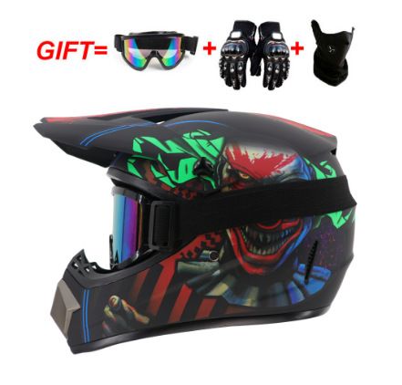 Electric Helmet Kart Light Off-road Helmet Mountain Downhill Full Helmet_autovado.com