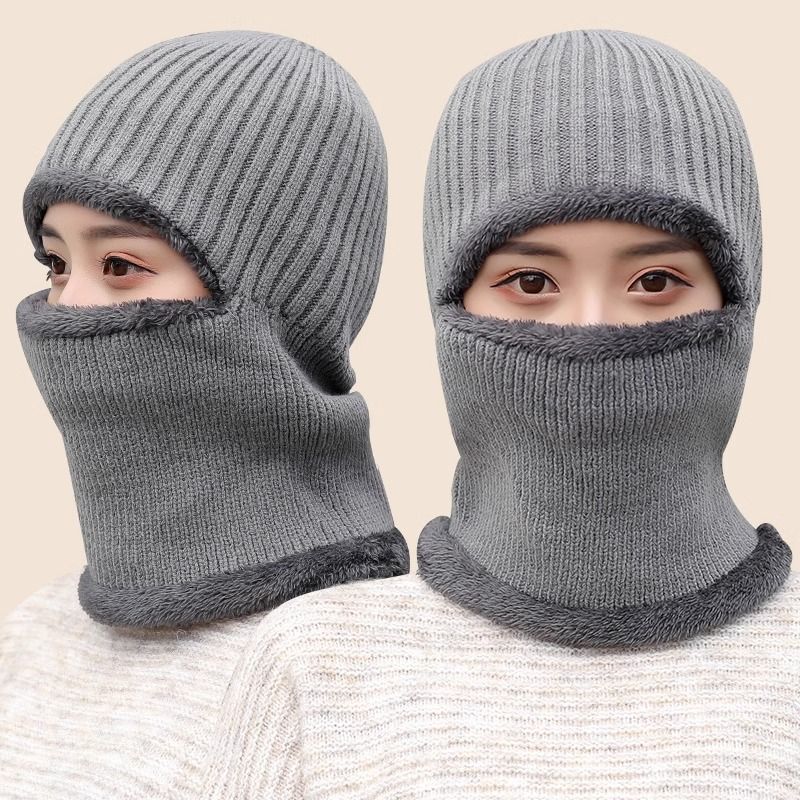 Warm Headgear For Men And Women, Windproof Hat, Cold-Proof Mask, Winter Cycling Neck Warmer, Face Shield, Electric Bike_autovado.com