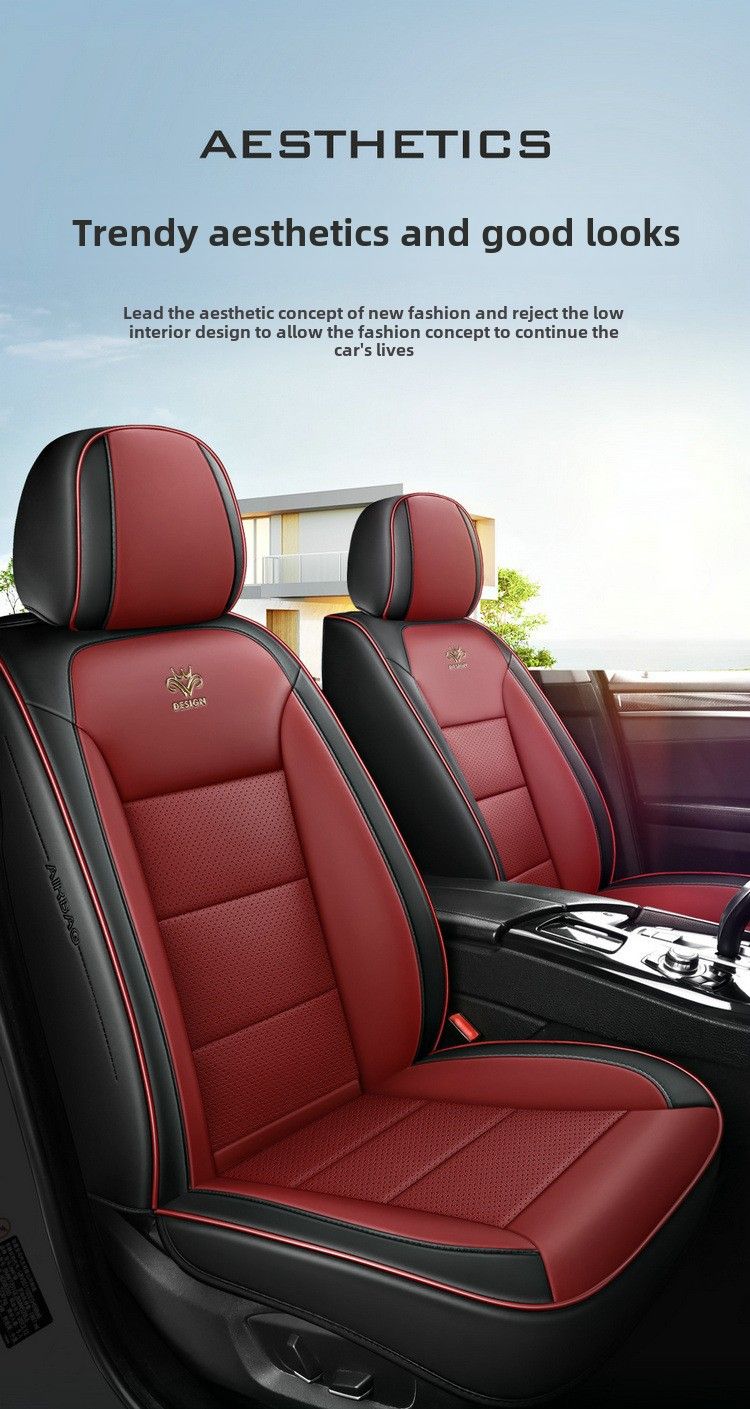 23 New Napapi full-enclosed 3D full-leather Four Seasons GM seat cushion breathable seat cover car cushion cushion_autovado.com