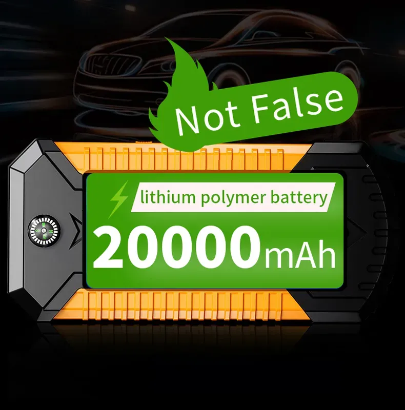 Factory Supply Car Jump Starter 12V Auto Battery Power Bank 88000mAh Mobile Phone Rescue Energy Storage Vehicle Tools_autovado.com