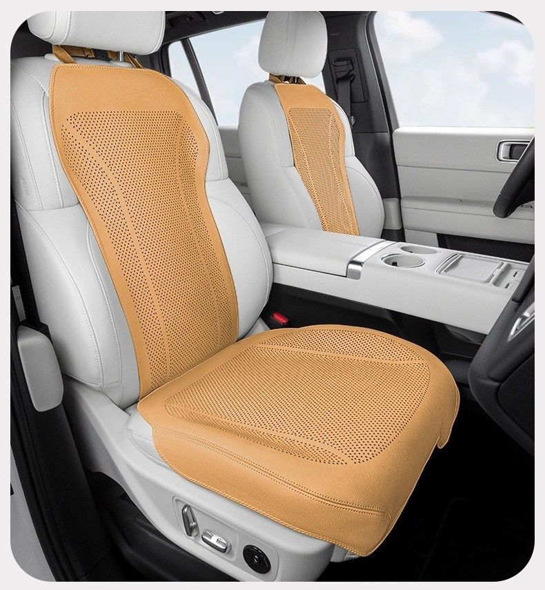 Leather Car Cover Universal Front Seat Protection Cushion For KIA RIO Sorento K3 K4 K5 K7 K9 Opirus Sportage R Ceed_autovado.com