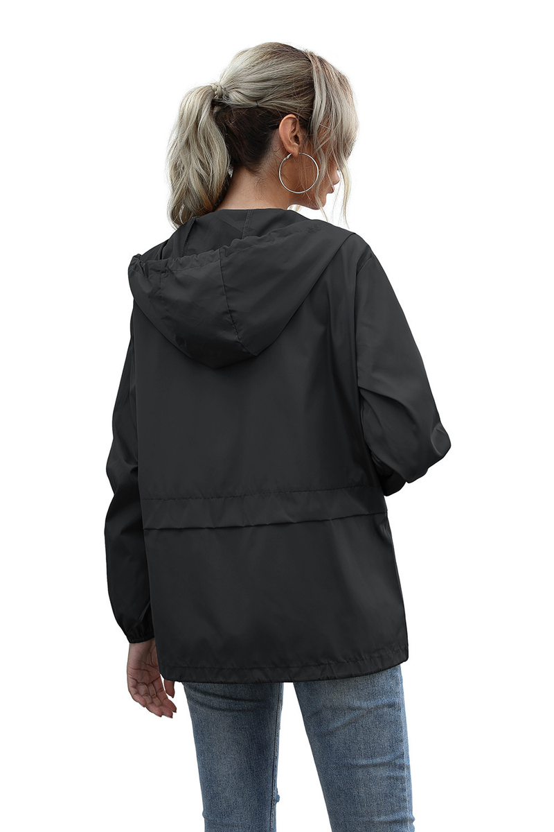 Women's Zipper Hoodie Lightweight Outdoor Hiking Raincoat Jacket Jacket Ready in Stock_autovado.com