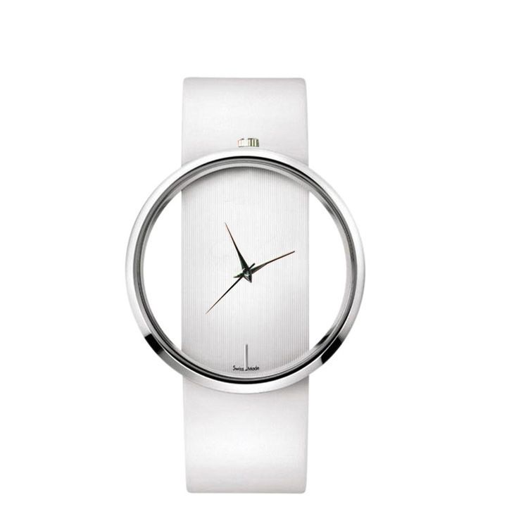 Simple Transparent Women's Watch Creative Hollow Couple Watch Belt Women's Watch Fashionable Unisex Watch_autovado.com