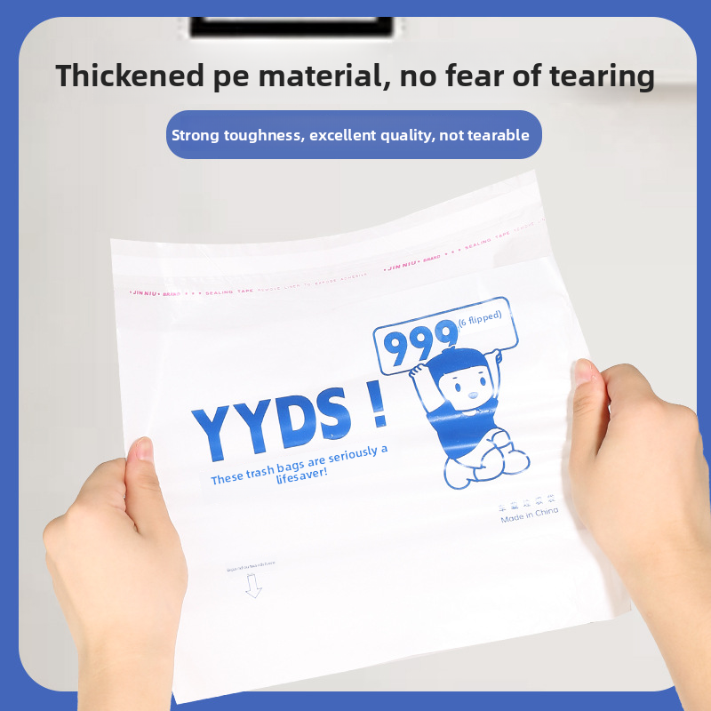 Adhesive Mini Stand Small Desktop Trash Disposable Car Vomit Bags_autovado.com