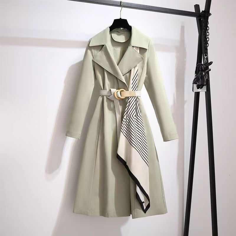 Women's spring and autumn plus size loose slim temperament women's coat casual student coat_autovado.com